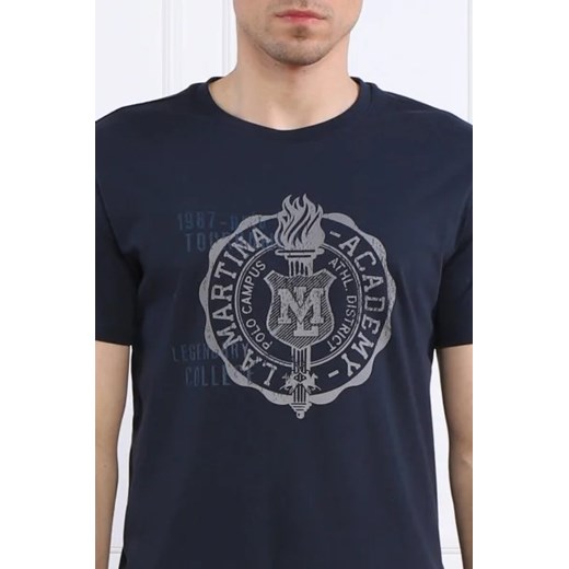 T-shirt męski La Martina z krótkim rękawem