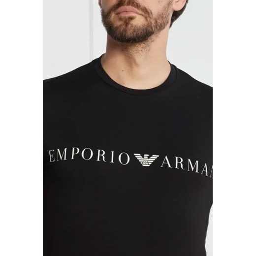 Emporio Armani T-shirt LOUNGEWEAR | Regular Fit Emporio Armani S okazyjna cena Gomez Fashion Store