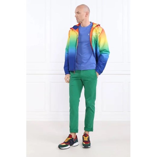 T-shirt męski niebieski Polo Ralph Lauren z krótkim rękawem