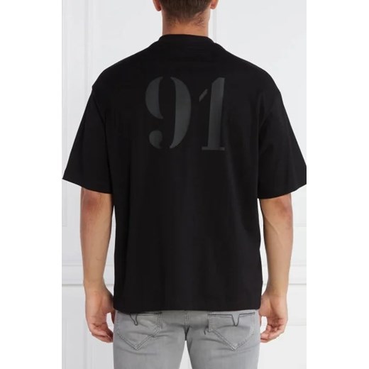 T-shirt męski Armani Exchange z krótkim rękawem w stylu młodzieżowym 