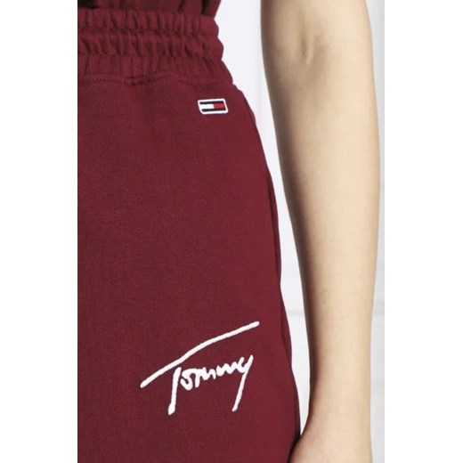 Spódnica Tommy Jeans bawełniana 