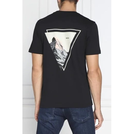 T-shirt męski BOSS HUGO casual z krótkim rękawem