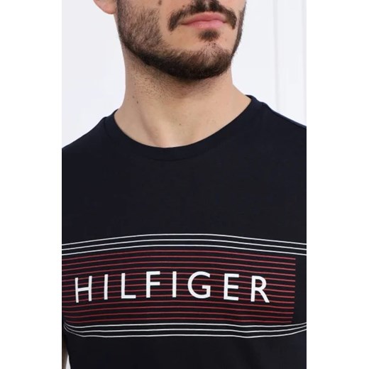 T-shirt męski czarny Tommy Hilfiger