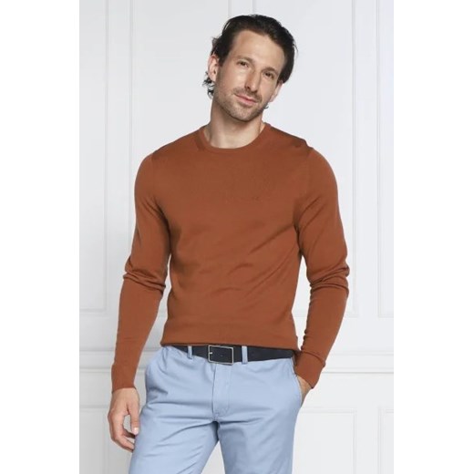 Calvin Klein Wełniany sweter | Regular Fit Calvin Klein XXL Gomez Fashion Store