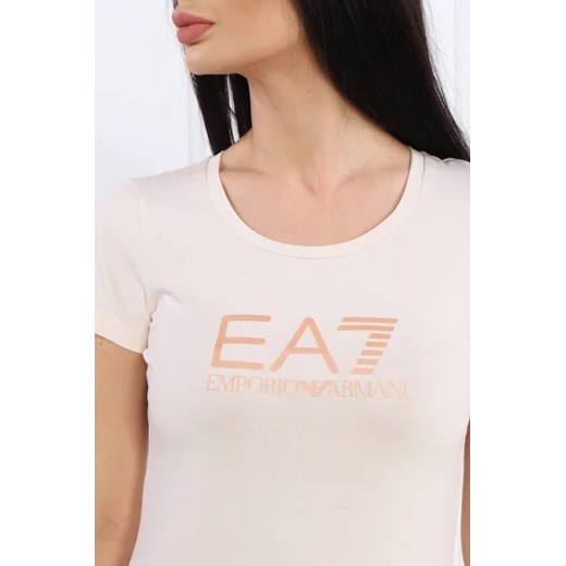 EA7 T-shirt | Slim Fit XS Gomez Fashion Store wyprzedaż