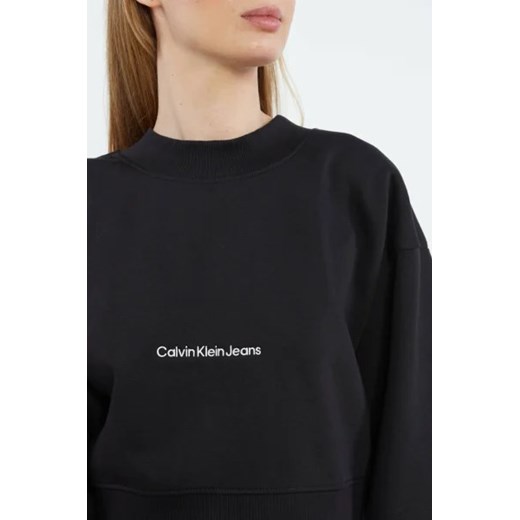 CALVIN KLEIN JEANS Bluza INSTITUTIONAL | Cropped Fit XS Gomez Fashion Store