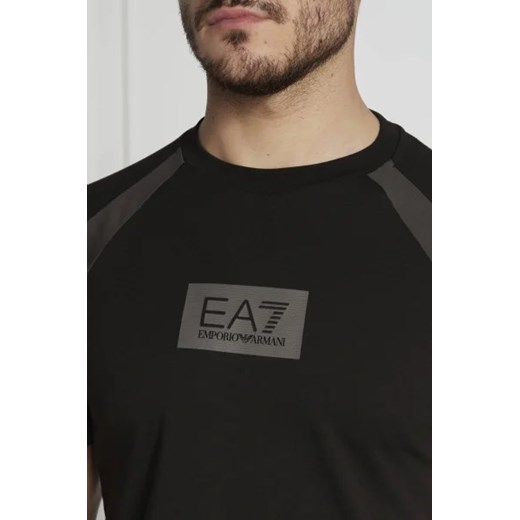 EA7 T-shirt | Regular Fit L Gomez Fashion Store wyprzedaż