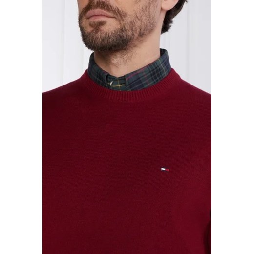 Sweter męski czerwony Tommy Hilfiger