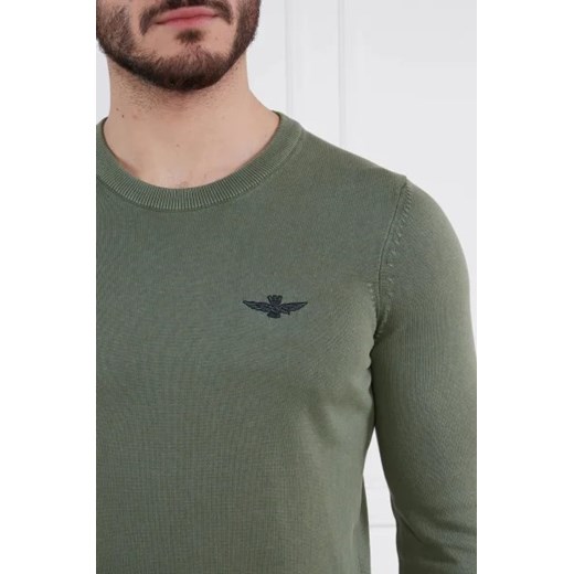 Aeronautica Militare Sweter | Regular Fit Aeronautica Militare XL okazyjna cena Gomez Fashion Store