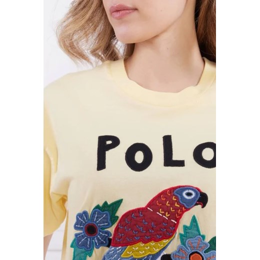 Polo Ralph Lauren bluzka damska z kołnierzykiem 