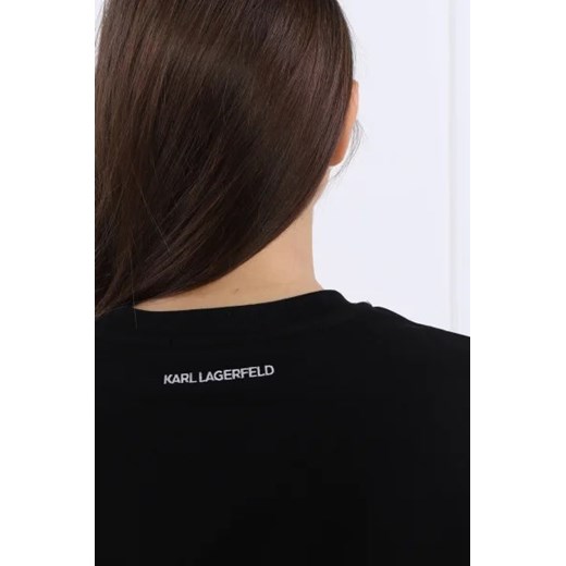 Bluza damska Karl Lagerfeld w nadruki na jesień