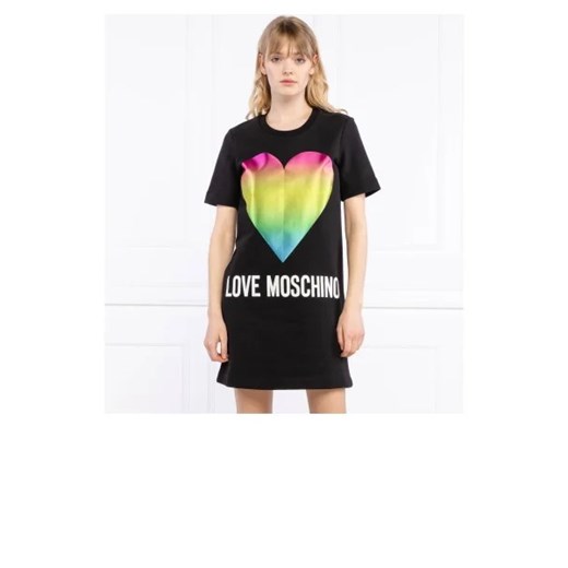 Love Moschino Sukienka Love Moschino 36 wyprzedaż Gomez Fashion Store