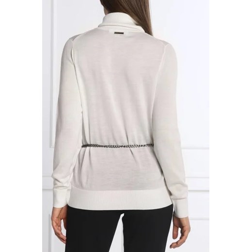 Michael Kors Wełniany golf | Slim Fit Michael Kors L Gomez Fashion Store