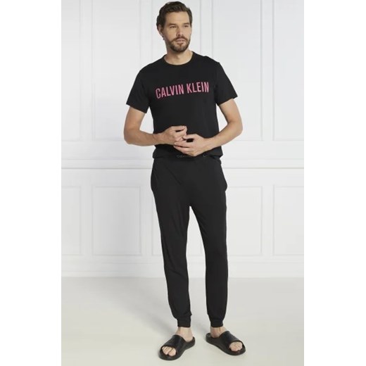 T-shirt męski Calvin Klein Underwear czarny z krótkim rękawem 