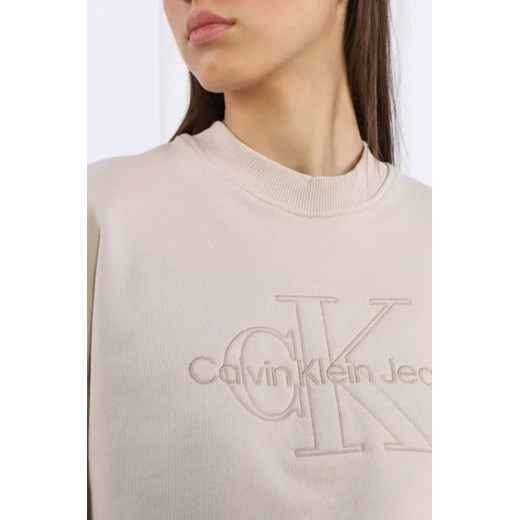 CALVIN KLEIN JEANS Bluza | Cropped Fit L okazyjna cena Gomez Fashion Store