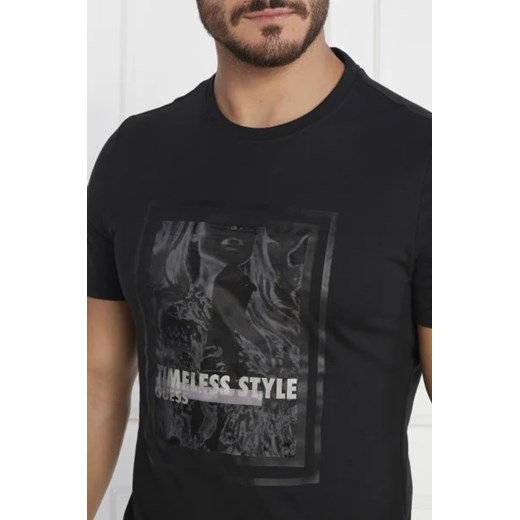 GUESS T-shirt | Slim Fit Guess M promocyjna cena Gomez Fashion Store