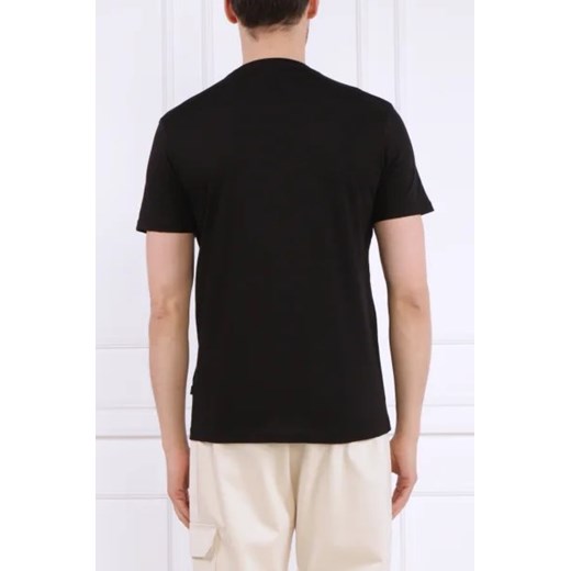 T-shirt męski Joop! z krótkimi rękawami z napisami bawełniany 