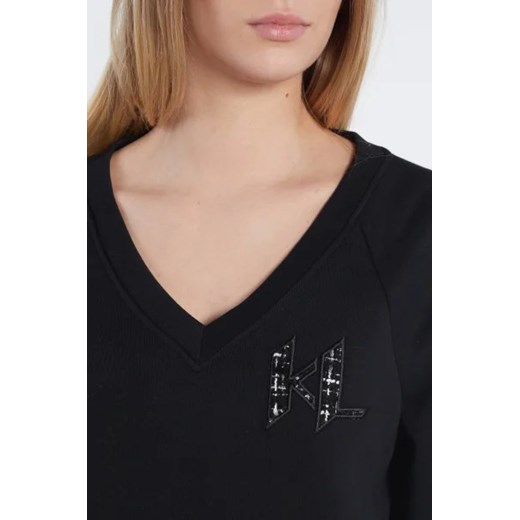 Karl Lagerfeld Bluza Puffy Sleeve | Regular Fit Karl Lagerfeld XS okazja Gomez Fashion Store
