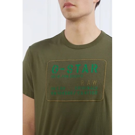 G- Star Raw T-shirt Applique multi technique r t | Regular Fit G- Star Raw XL wyprzedaż Gomez Fashion Store