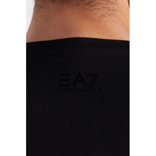 EA7 T-shirt | Regular Fit S promocyjna cena Gomez Fashion Store