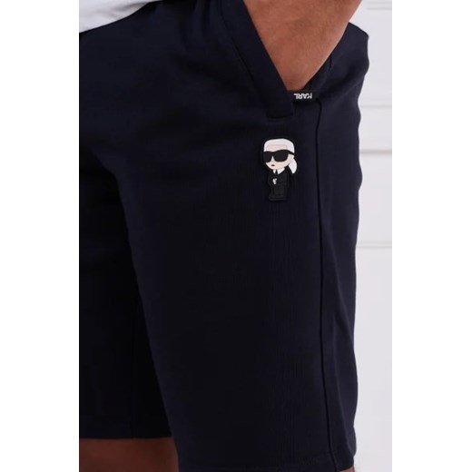 Karl Lagerfeld Szorty SWEAT SHORTS | Regular Fit Karl Lagerfeld XL okazja Gomez Fashion Store