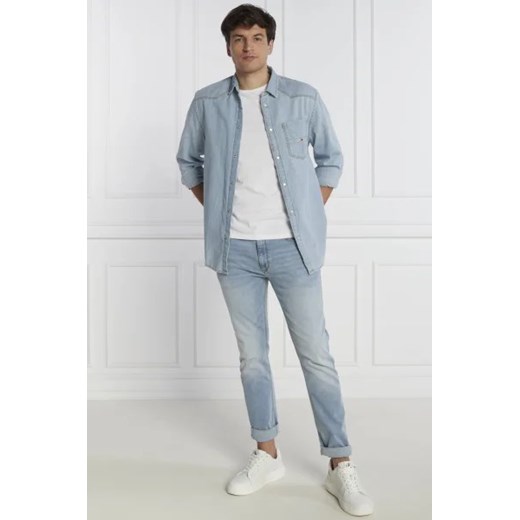 Tommy Jeans Koszula | Relaxed fit | denim Tommy Jeans M promocja Gomez Fashion Store