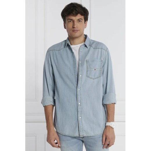 Tommy Jeans Koszula | Relaxed fit | denim Tommy Jeans S okazja Gomez Fashion Store