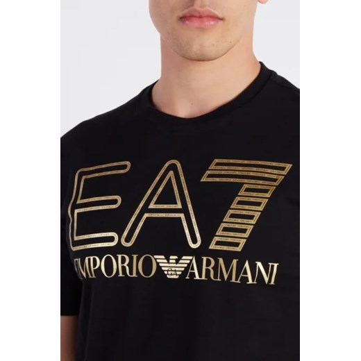 EA7 T-shirt | Regular Fit XXL wyprzedaż Gomez Fashion Store