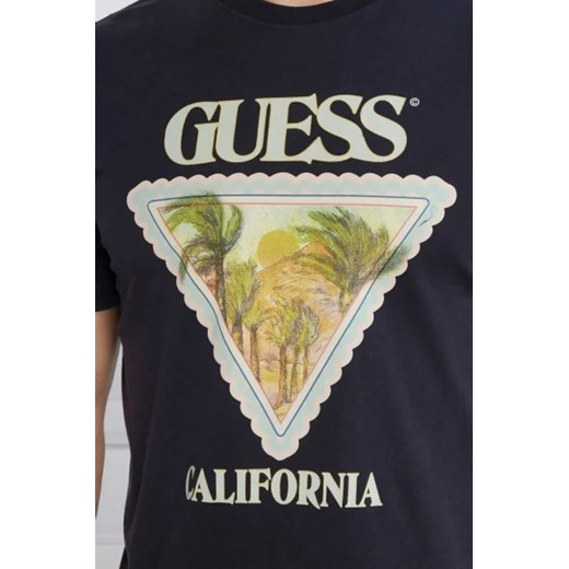 GUESS JEANS T-shirt SS BSC DESERT TRIANG | Regular Fit XXL Gomez Fashion Store