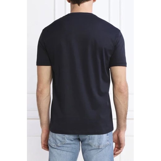 T-shirt męski Armani Exchange z napisami z krótkim rękawem