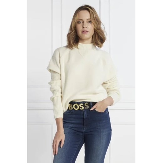 BOSS Wełniany sweter Foltin | Regular Fit L Gomez Fashion Store