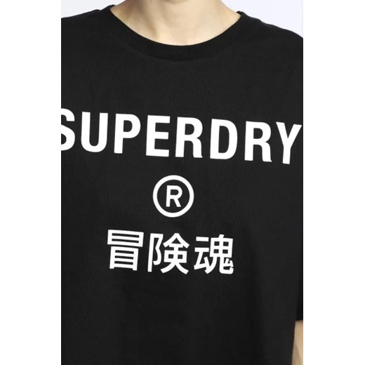 Superdry T-shirt | Cropped Fit Superdry XXS promocja Gomez Fashion Store