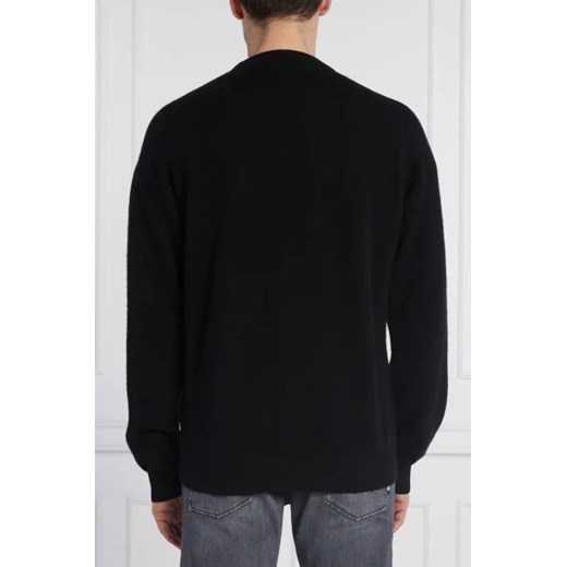 BOSS Wełniany sweter Loskar | Regular Fit | z dodatkiem kaszmiru XL wyprzedaż Gomez Fashion Store