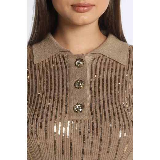Pinko Sweter SODA | Regular Fit | z dodatkiem wełny Pinko XS okazyjna cena Gomez Fashion Store