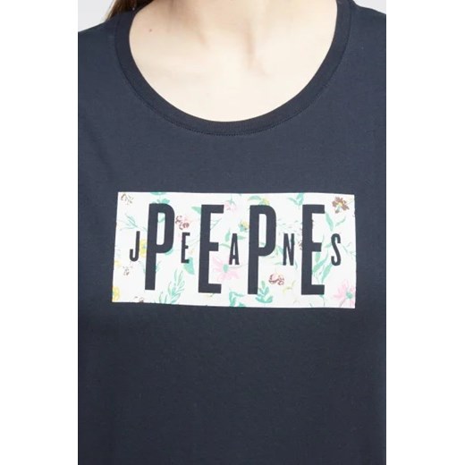 Pepe Jeans London T-shirt PATSY | Regular Fit XS wyprzedaż Gomez Fashion Store