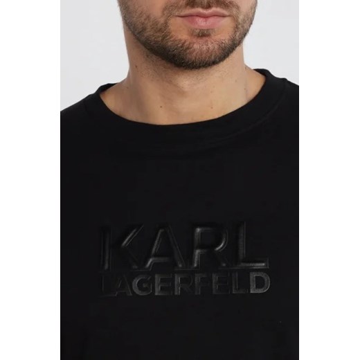 T-shirt męski Karl Lagerfeld bawełniany