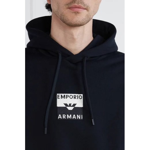 Emporio Armani Bluza | Regular Fit Emporio Armani L Gomez Fashion Store