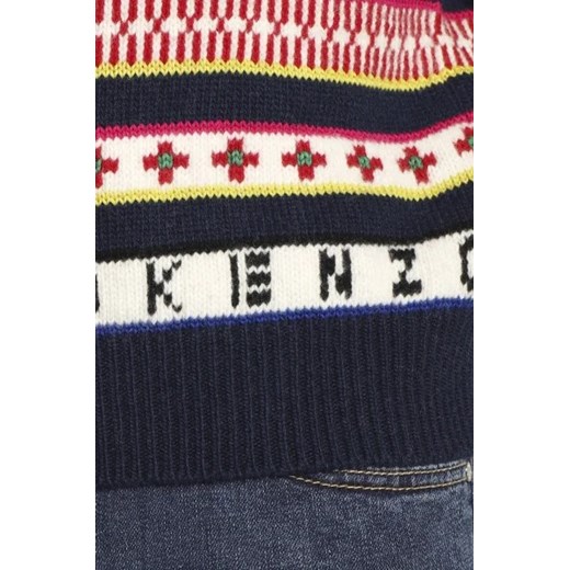 Kenzo Wełniany sweter | Regular Fit Kenzo S Gomez Fashion Store okazja