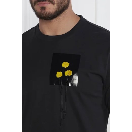 T-shirt męski BOSS HUGO z krótkim rękawem na wiosnę