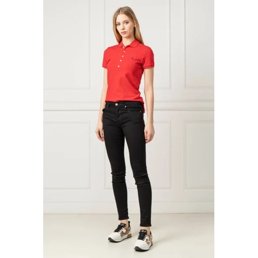 POLO RALPH LAUREN Polo Julie | Slim Fit | pique Polo Ralph Lauren XS okazja Gomez Fashion Store