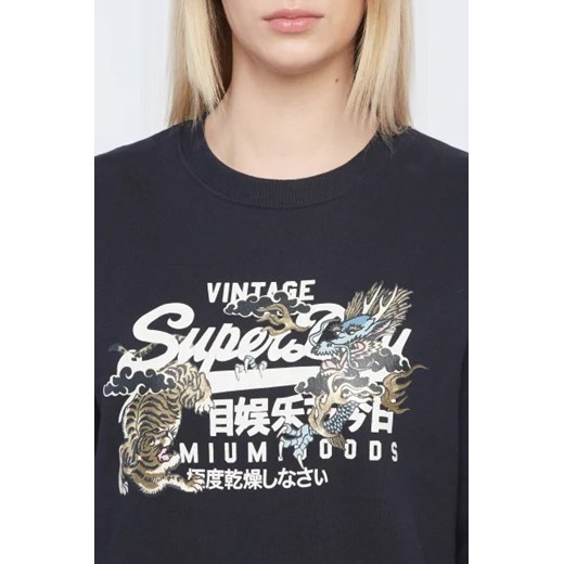 Superdry Bluza VINTAGE | Regular Fit Superdry XXS promocyjna cena Gomez Fashion Store