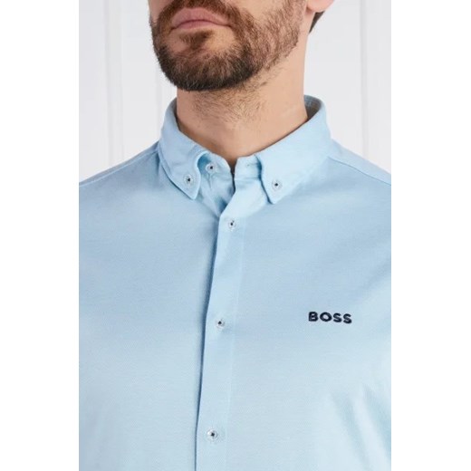 Koszula męska BOSS HUGO casual z krótkim rękawem
