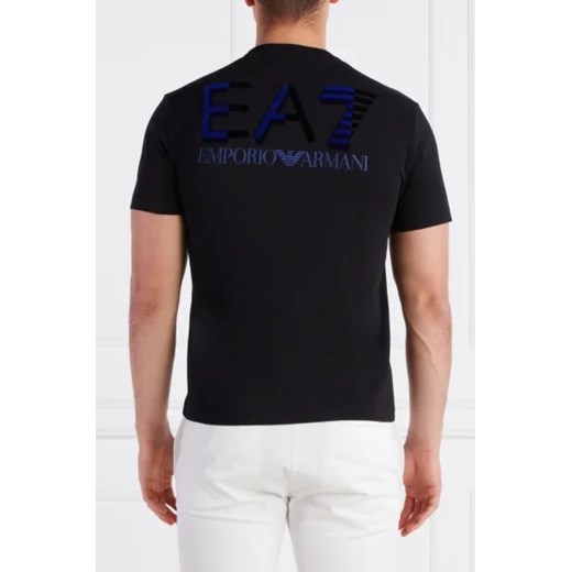 EA7 T-shirt | Regular Fit L okazja Gomez Fashion Store