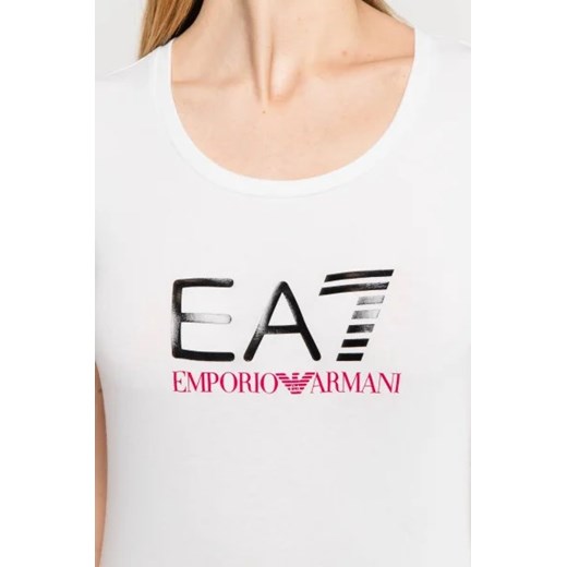 EA7 T-shirt | Slim Fit L okazyjna cena Gomez Fashion Store