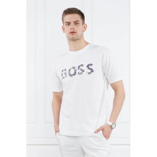 BOSS GREEN T-shirt LOTUS | Relaxed fit L promocyjna cena Gomez Fashion Store