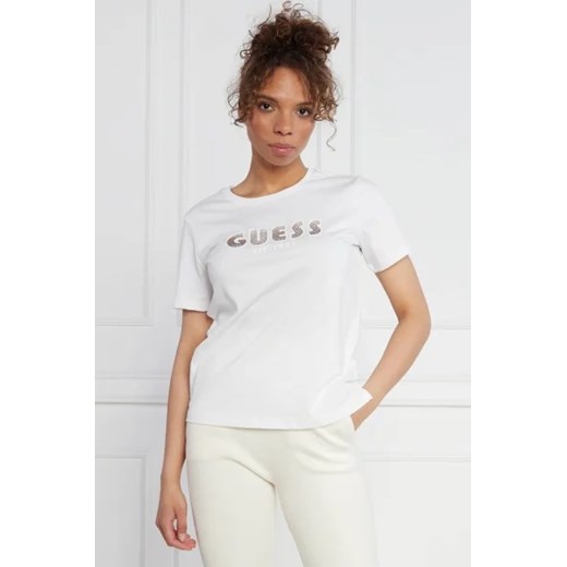 Bluzka damska Guess bawełniana