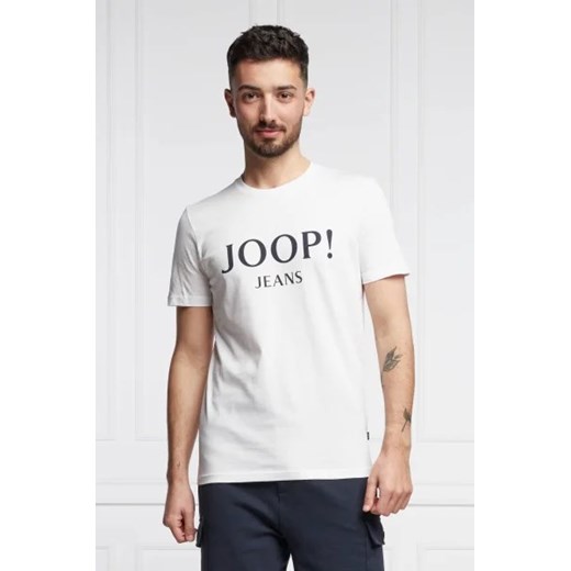 T-shirt męski Joop! biały z krótkim rękawem młodzieżowy 