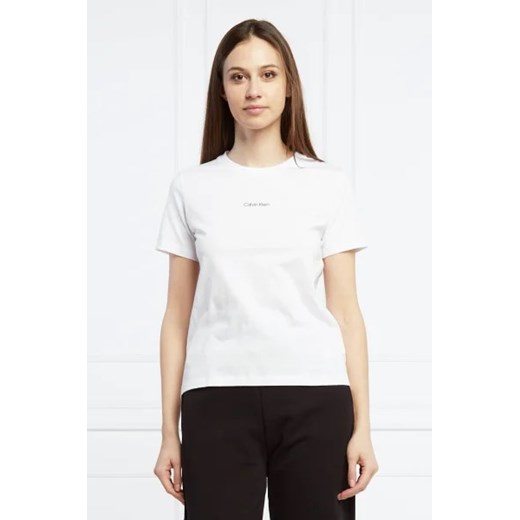 Bluzka damska Calvin Klein z bawełny