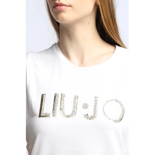 Liu Jo T-shirt | Regular Fit Liu Jo 42 promocja Gomez Fashion Store