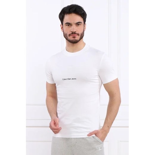 CALVIN KLEIN JEANS T-shirt INSTITUTIONAL | Regular Fit XXL promocyjna cena Gomez Fashion Store